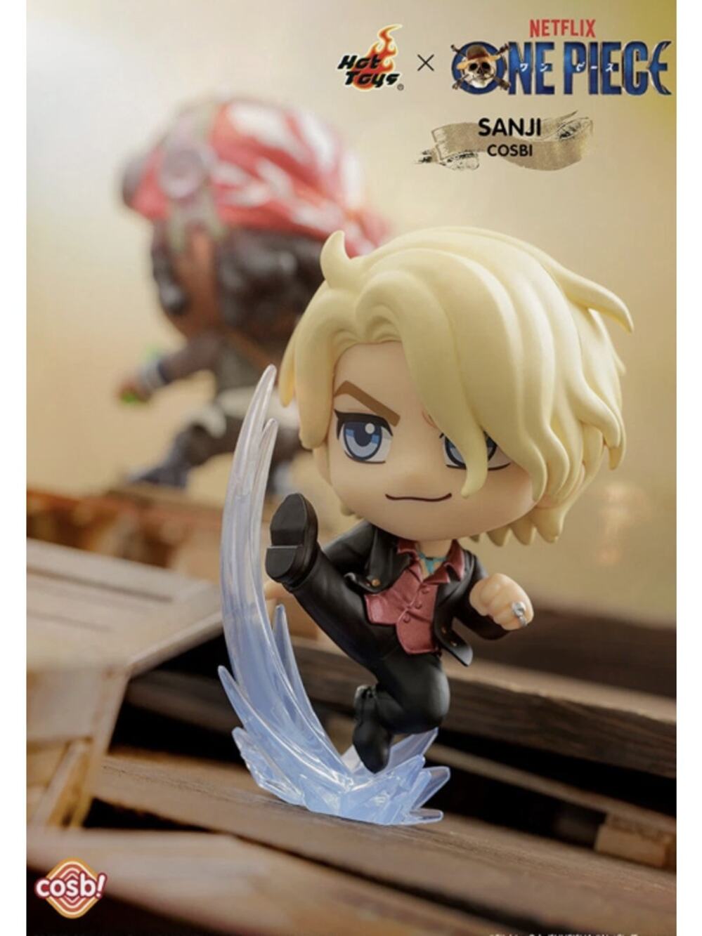 One Piece x Netflix x Cosbi Collectible Figurine Series, Authentic - Sanji, NEW
